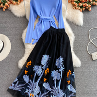 PATRISIA KNIT EMBROIDERY SET