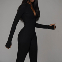 CHIARA ZIPPER JUMPSUIT