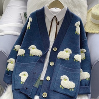 LISA CARTOON CARDIGAN