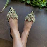 LA PEARL BALLET FLATS