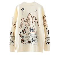 Embroidery knitted Cardigan