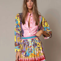 KERRY SHIRT & SKIRT SET