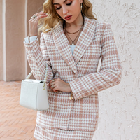 Iva Plaid two-piece Set