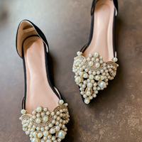 LA PEARL BALLET FLATS