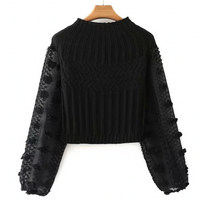 Leyla Short Knitting Sweater