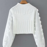 Leyla Short Knitting Sweater