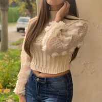 Leyla Short Knitting Sweater
