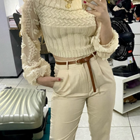 Leyla Short Knitting Sweater