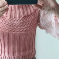 Leyla Short Knitting Sweater