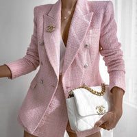 NOELLA TWEED BLAZER & SKORT