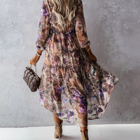 Eva Vintage Maxi Dress