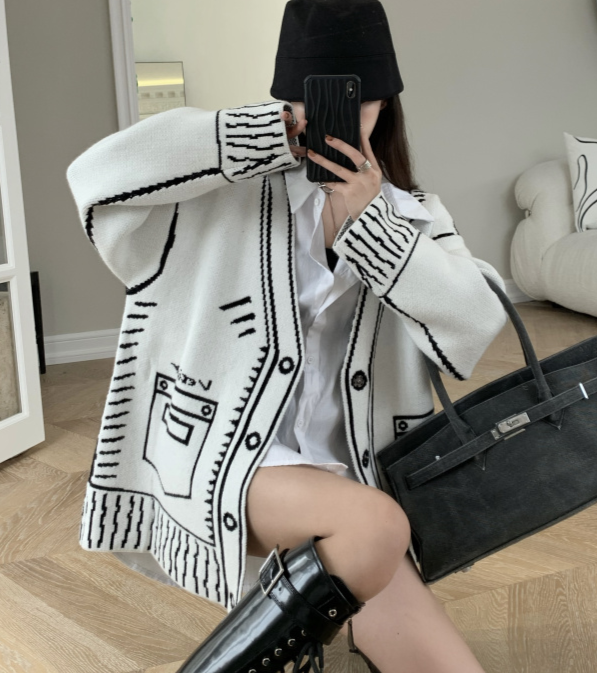 Daria Loose Cardigan&Plus Size