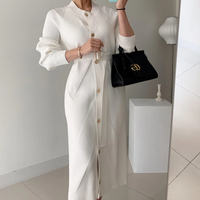 Sofia Elegant Knitted  Dress