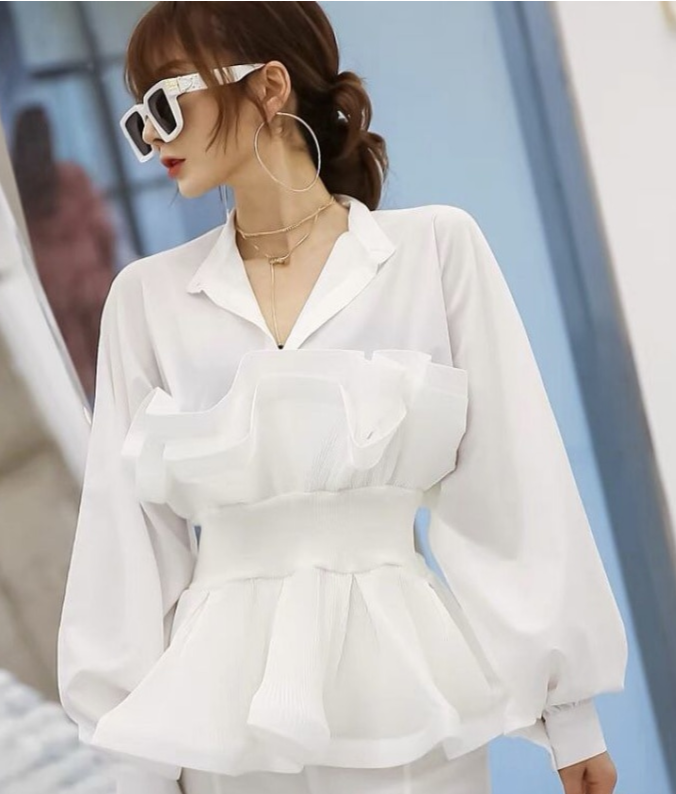 Puff Long Sleeve Blouse