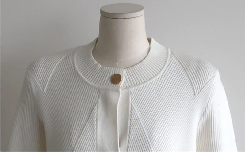 Sofia Elegant Knitted  Dress