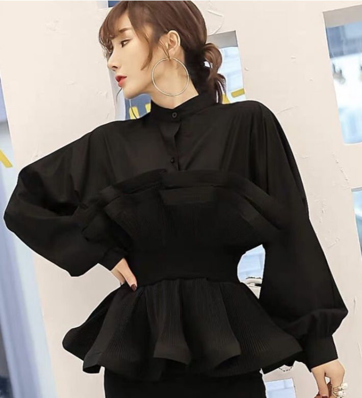 Puff Long Sleeve Blouse