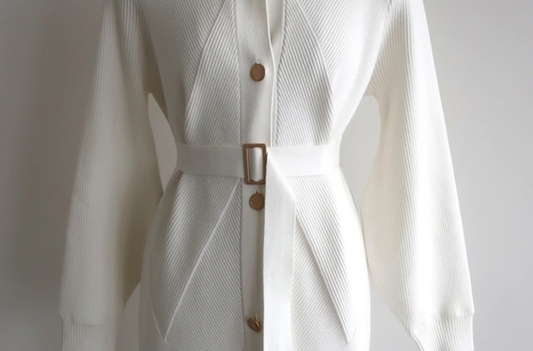 Sofia Elegant Knitted  Dress