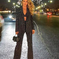 SPARKLE BLAZER SET