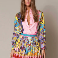 KERRY SHIRT & SKIRT SET