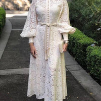 MARGO PATCHWORK MIDI DRESS