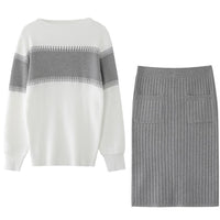 LARRA SWEATER & SKIRT SET