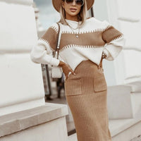 LARRA SWEATER & SKIRT SET