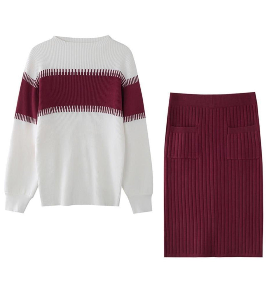 LARRA SWEATER & SKIRT SET