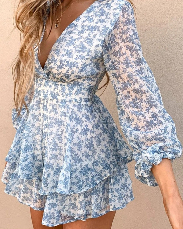 CUTE RUFFLE ROMPER