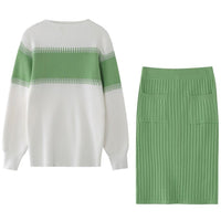 LARRA SWEATER & SKIRT SET