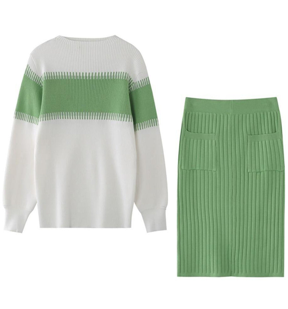 LARRA SWEATER & SKIRT SET