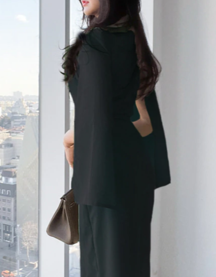 Camelia  Double-Breasted Dress