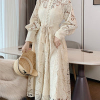 MARGO PATCHWORK MIDI DRESS