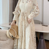 MARGO PATCHWORK MIDI DRESS