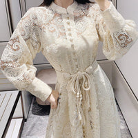 MARGO PATCHWORK MIDI DRESS