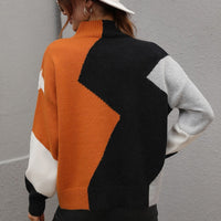 DIANA GEOMETRIC SWEATER