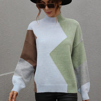 DIANA GEOMETRIC SWEATER