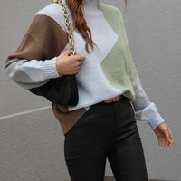 DIANA GEOMETRIC SWEATER