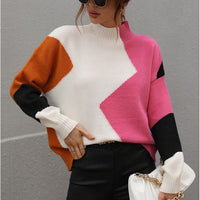 DIANA GEOMETRIC SWEATER