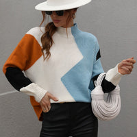 DIANA GEOMETRIC SWEATER
