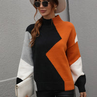 DIANA GEOMETRIC SWEATER