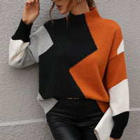 DIANA GEOMETRIC SWEATER