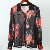Layla Print  Shirt
