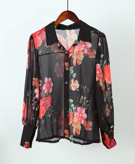 Layla Print  Shirt