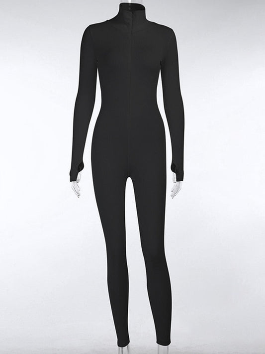 CHIARA ZIPPER JUMPSUIT