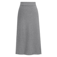 KNIT MIDI SKIRT