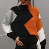 DIANA GEOMETRIC SWEATER