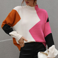 DIANA GEOMETRIC SWEATER