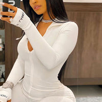 CHIARA ZIPPER JUMPSUIT