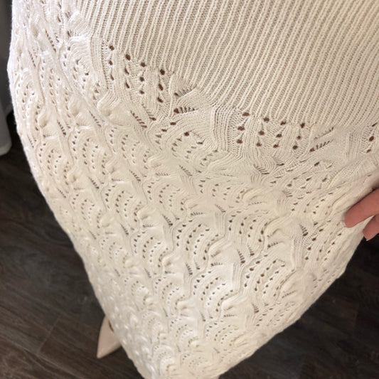 COZY KNIT MIDI DRESS