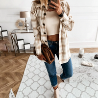 Lydia Long Plaid Shirt